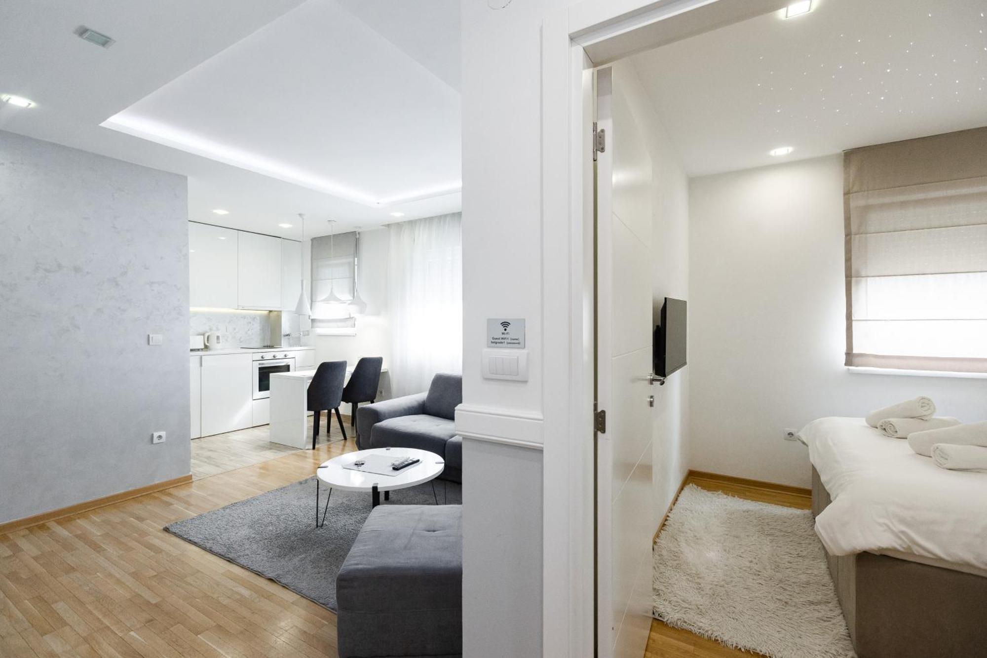White Apartments Belgrado Quarto foto