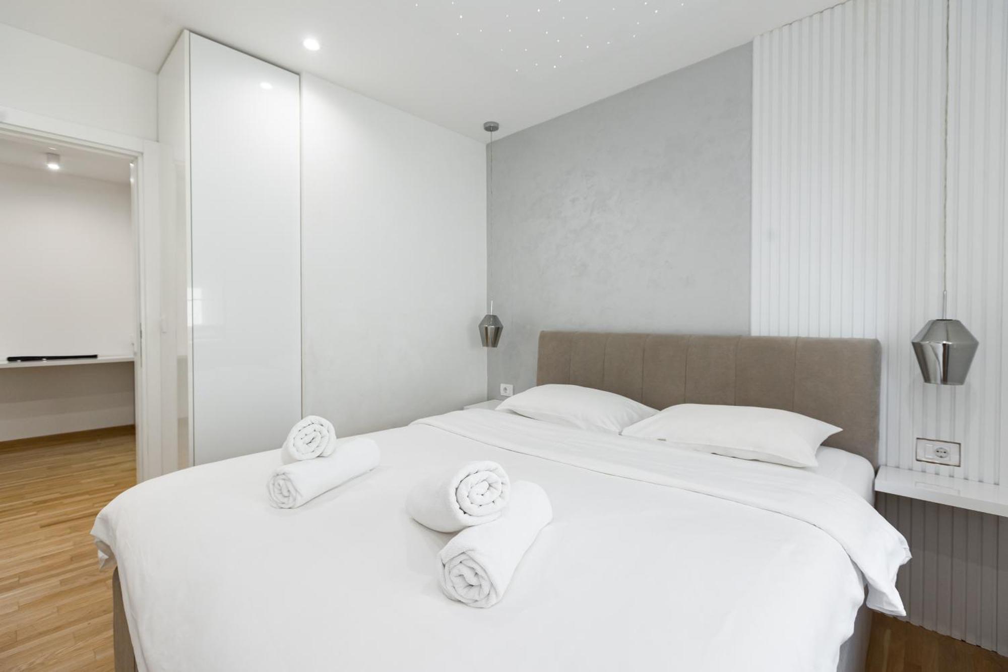 White Apartments Belgrado Exterior foto