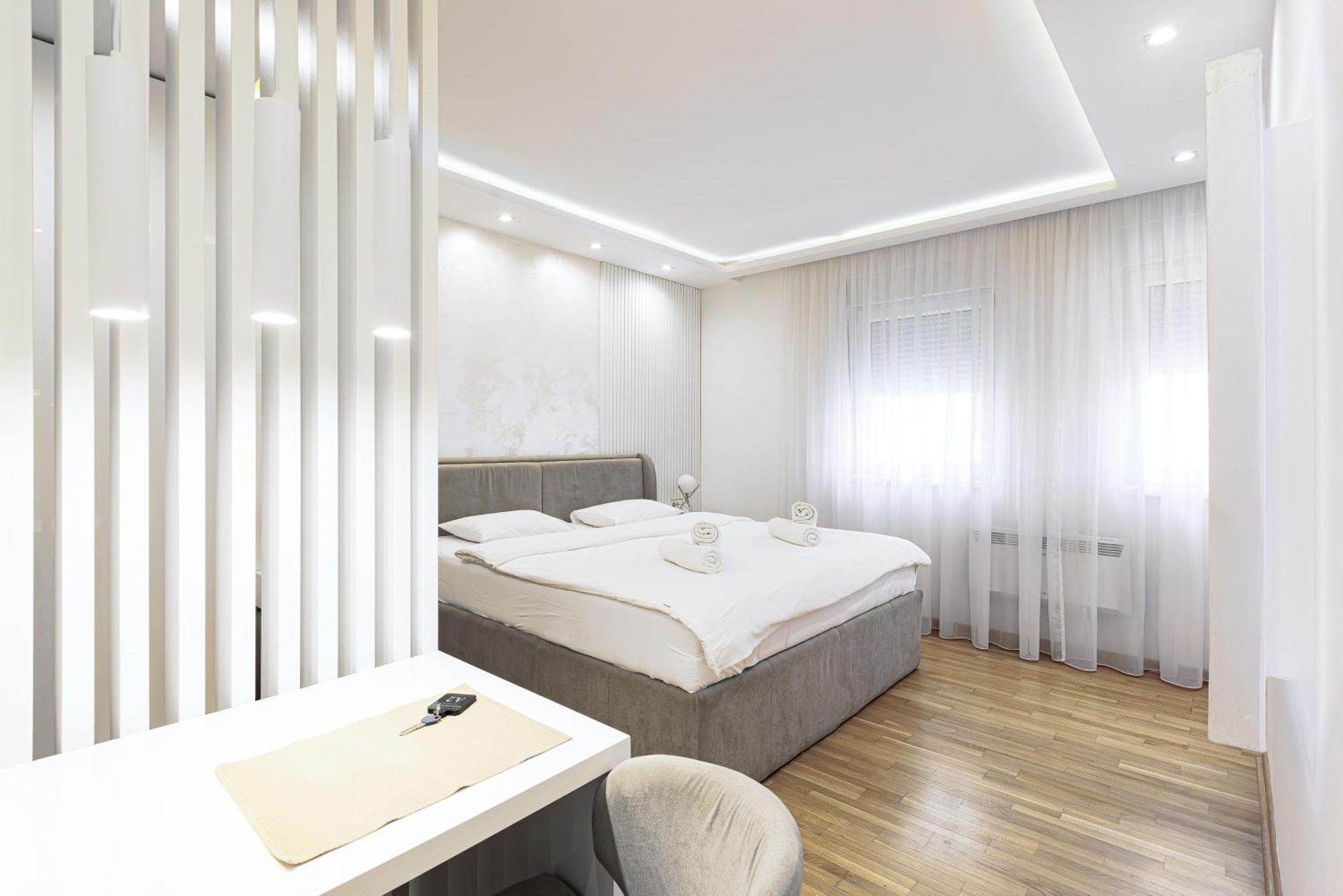 White Apartments Belgrado Exterior foto